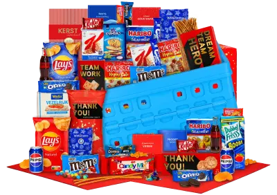 Kerstpakket Inpakken