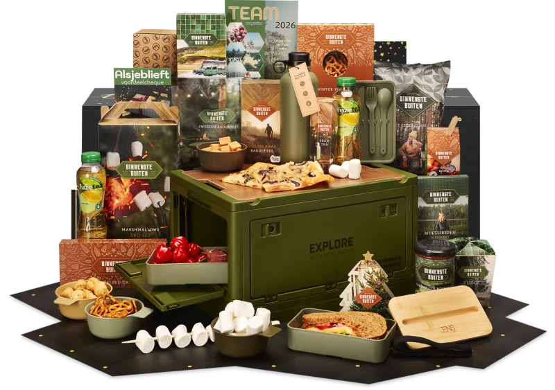 Kerstpakket Explore met NORLÄNDER artikelen