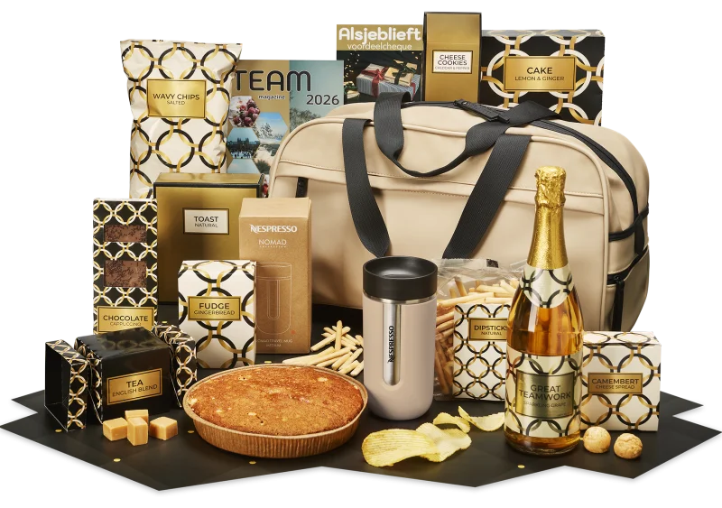Nespresso Vintage kerstpakket met luxe producten