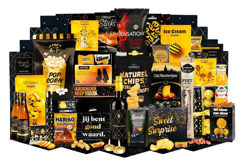 Kerstpakket Oneindige Luxe met diverse lekkernijen