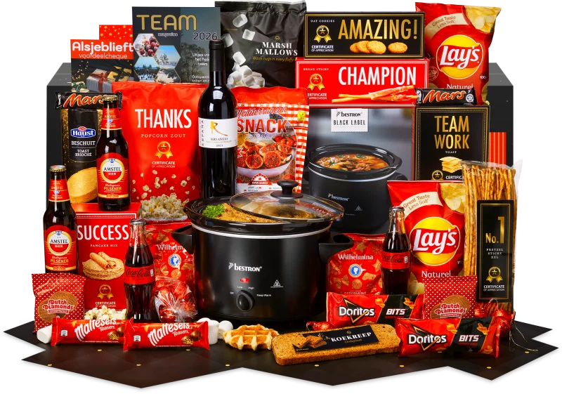 Slow Cooking kerstpakket met slowcooker en lekkernijen