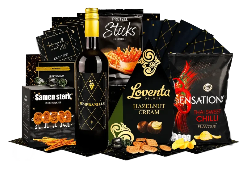 Kerstpakket Sterker dan ooit met diverse lekkernijen